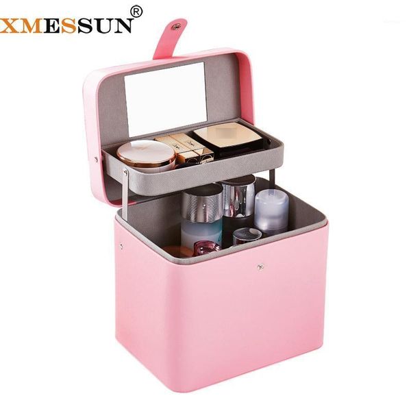 xmessun new jewelry storage box fashion leather tray earring watch cosmetic lipstick storage box with mirror ins1
xmessun new jewelry storage box fashion leather tray earring watch cosmetic lipstick storage box with mirror ins1