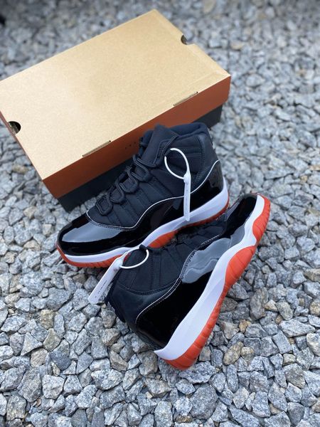 classic bred 11 jumpman 23 men basketball shoes black varsity red white high 11s patent leather mens sneakers trainer us5.5-12, White;red
classic bred 11 jumpman 23 men basketball shoes black varsity red white high 11s patent leather mens sneakers trainer us5.5-12, White;red