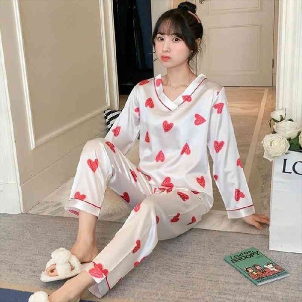 silk pajamas autumn v-neck long-sleeved nightie satin silk underwear loungewear women kaiva pyjamas pajamas for women, Black;red
silk pajamas autumn v-neck long-sleeved nightie satin silk underwear loungewear women kaiva pyjamas pajamas for women, Black;red