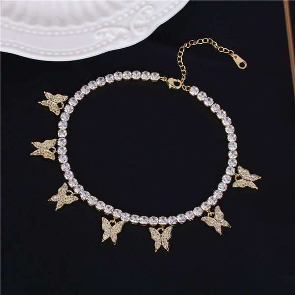 charming women anklets chains 3mm 4mm 5mm gold plated cz butterfly tennis anklets bracelet chains for girls women gift, Black
charming women anklets chains 3mm 4mm 5mm gold plated cz butterfly tennis anklets bracelet chains for girls women gift, Black