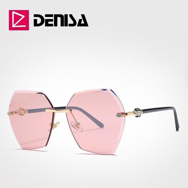 denisa hexagon pink sunglasses women 2020 rimless sunglasses retro sun glasses for women uv400 protection driving glasses g250851, White;black
denisa hexagon pink sunglasses women 2020 rimless sunglasses retro sun glasses for women uv400 protection driving glasses g250851, White;black
