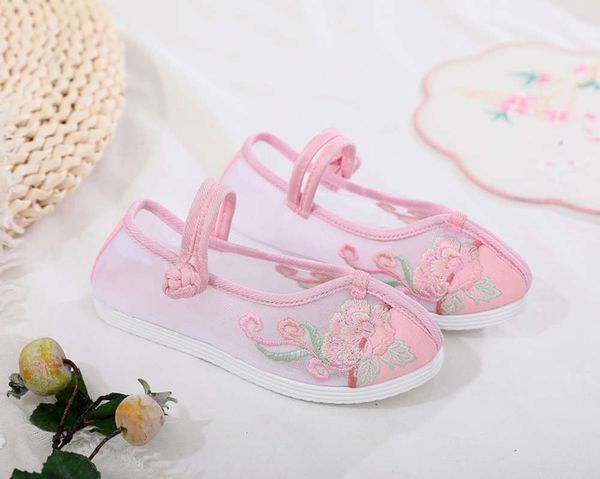 net 2021 hanfu sandals girls' baby children's embroidered antique gauze sho, Black;red
net 2021 hanfu sandals girls' baby children's embroidered antique gauze sho, Black;red