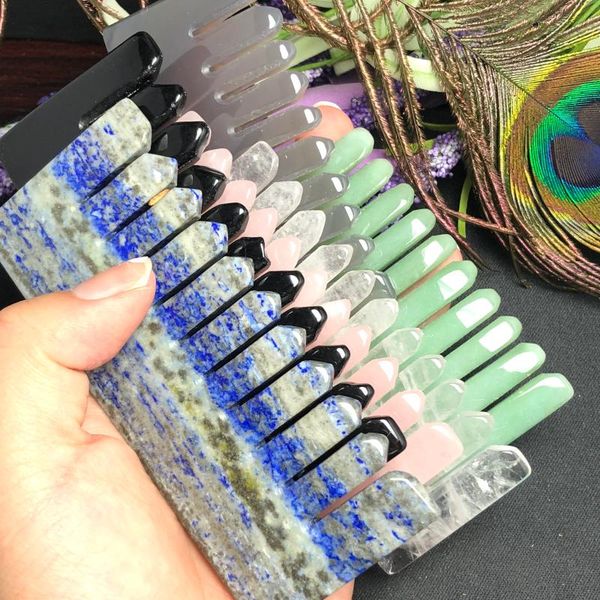 natural amethyst rose quartz crystal comb wide tooth hair health massage combs healing gemstone gifts collection
natural amethyst rose quartz crystal comb wide tooth hair health massage combs healing gemstone gifts collection