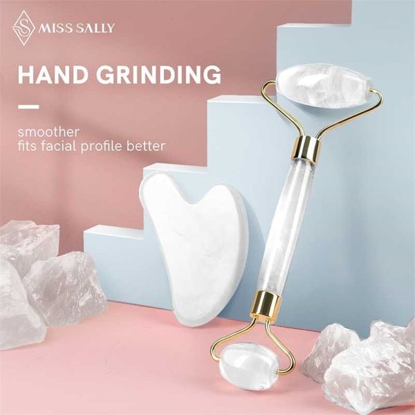 miss sally jade roller natural stone guasha board scraper set for facial and body massage relaxation slimming beauty tool 220125
miss sally jade roller natural stone guasha board scraper set for facial and body massage relaxation slimming beauty tool 220125