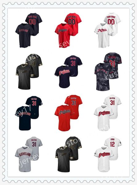 men women youth cleveland indians 31 danny salazar 12 francisco lindor #00 2020 player custom jerseys baseball jersey, Black
men women youth cleveland indians 31 danny salazar 12 francisco lindor #00 2020 player custom jerseys baseball jersey, Black