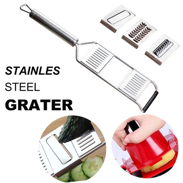 многоцелевой vegetable slicer терки из нержавеющей стали cutter измельчители фрукты картофелечистку морковь терка кухонные принадлежности но
многоцелевой vegetable slicer терки из нержавеющей стали cutter измельчители фрукты картофелечистку морковь терка кухонные принадлежности но