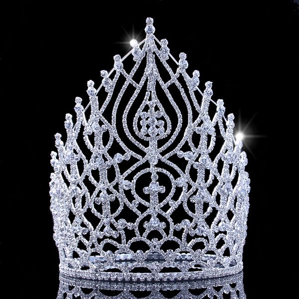 21.5cm 8.4in height pageant crowns alloy large tiaras and crowns princess head birthday miss crown for women 2018, Golden;silver
21.5cm 8.4in height pageant crowns alloy large tiaras and crowns princess head birthday miss crown for women 2018, Golden;silver