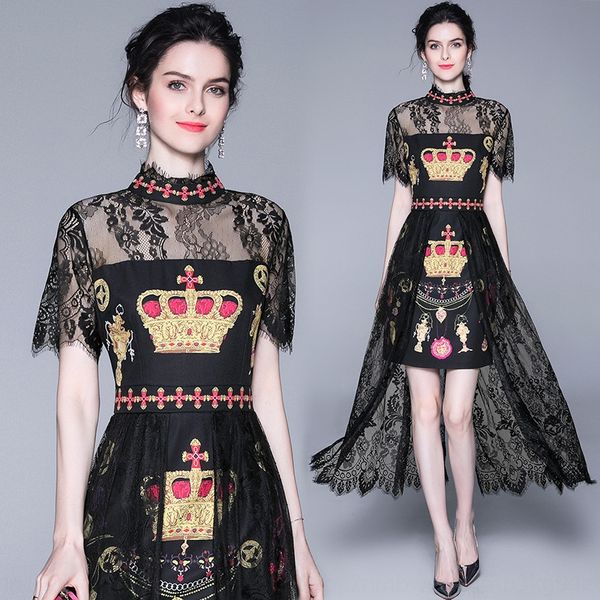 ladies lace patchwork printed with slim fitting french ladies lace patchwork dress printed with slim fitting french dress 3c1ou, Black;gray
ladies lace patchwork printed with slim fitting french ladies lace patchwork dress printed with slim fitting french dress 3c1ou, Black;gray