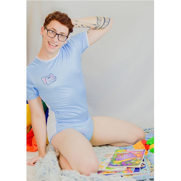 abdl onesie baby snap crotch romper bodysuit diaper cute elephant bear short-sleeved men adults baby 1022, Gray
abdl onesie baby snap crotch romper bodysuit diaper cute elephant bear short-sleeved men adults baby 1022, Gray
