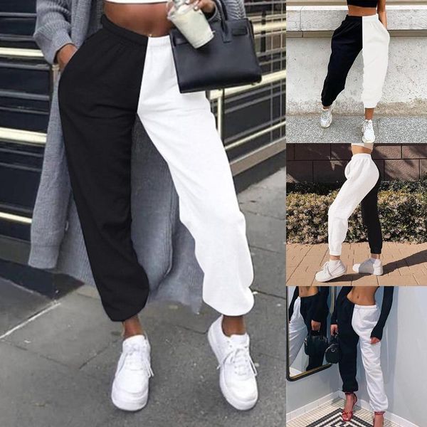 women's jeans 2021 baggy high waist jogger pants women sweat whiter black color patchwork sweatpants hip hop streetwear, Blue
women's jeans 2021 baggy high waist jogger pants women sweat whiter black color patchwork sweatpants hip hop streetwear, Blue