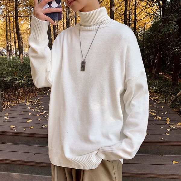 2021 new privathinker men's solid color winter new woman fashion turtleneck sweater korean streetwear man pullovers tfcj, White;black
2021 new privathinker men's solid color winter new woman fashion turtleneck sweater korean streetwear man pullovers tfcj, White;black