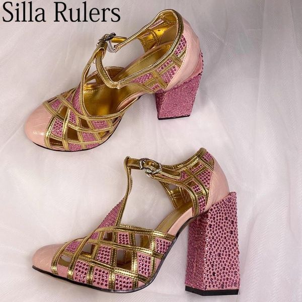 sandals pink crystal closed toe woman cut out chunky heels dress shoes ankle strap genuine leather ladies party, Black
sandals pink crystal closed toe woman cut out chunky heels dress shoes ankle strap genuine leather ladies party, Black