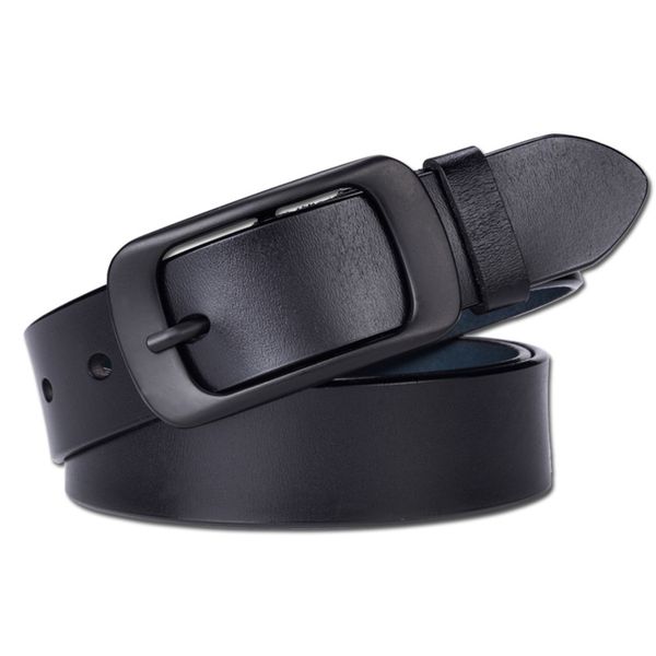 women's leather belt pure cow leather simple versatile korean belt black casual decoration jeans with women, Black;brown
women's leather belt pure cow leather simple versatile korean belt black casual decoration jeans with women, Black;brown