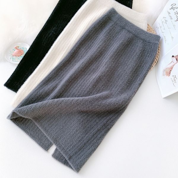 2021 new high waist pure color autumn bodycon knitted a-line thick long women casual skirt jupe femme saia y0qa, Black
2021 new high waist pure color autumn bodycon knitted a-line thick long women casual skirt jupe femme saia y0qa, Black