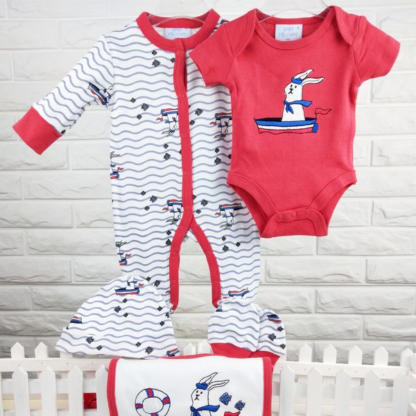 boys suit sleepwear romper newborn baby 100%cotton kids clothes t200706, Blue