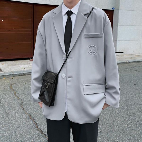 men's suits & blazers 2021 spring and autumn youth loose solid color simple suit fashion casual black/gray m-5xl, White;black
men's suits & blazers 2021 spring and autumn youth loose solid color simple suit fashion casual black/gray m-5xl, White;black