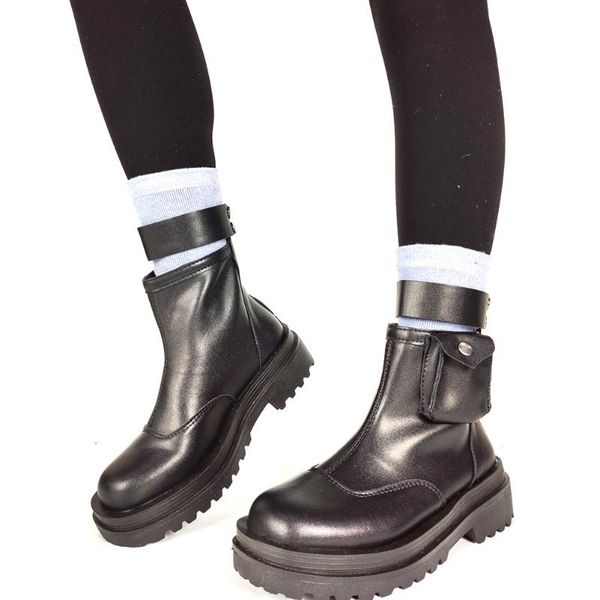 boots great quality brand sale cosy walking ankle booties shoes women leisure skidproof sole platform female, Black
boots great quality brand sale cosy walking ankle booties shoes women leisure skidproof sole platform female, Black