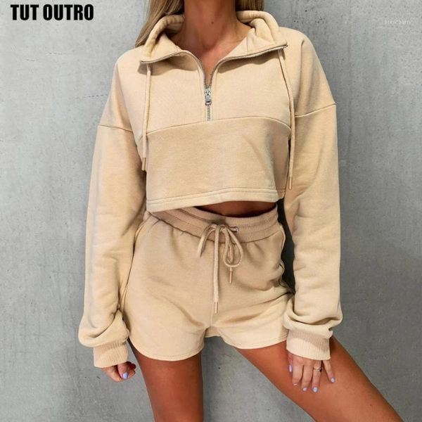 women set hooded loose long sleeve and biker shorts casual two piece sets front zipper outfit khaki suit1, Gray
women set hooded loose long sleeve and biker shorts casual two piece sets front zipper outfit khaki suit1, Gray