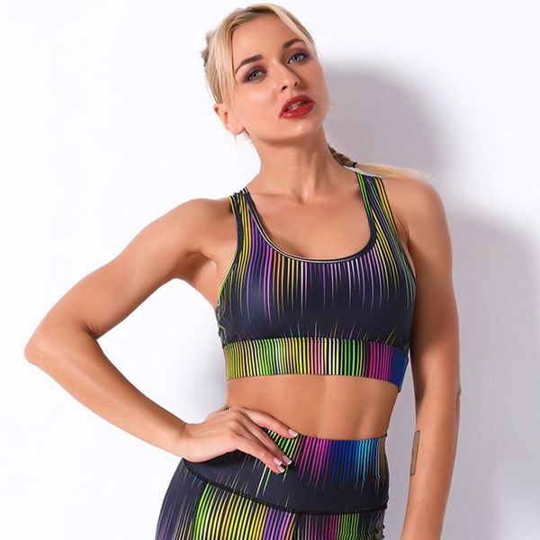 новый printed спорт йога bra женщины красочные противоударный бег фитнес белье сексуальное push up обучение беговая gym бюстгальтер tops, White;black
новый printed спорт йога bra женщины красочные противоударный бег фитнес белье сексуальное push up обучение беговая gym бюстгальтер tops, White;black