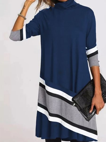 2020 winter turtleneck warm vintage print dress women autumn elegant long sleeves patchwork dresses female casual loose vestidos lj201203, White;black
2020 winter turtleneck warm vintage print dress women autumn elegant long sleeves patchwork dresses female casual loose vestidos lj201203, White;black