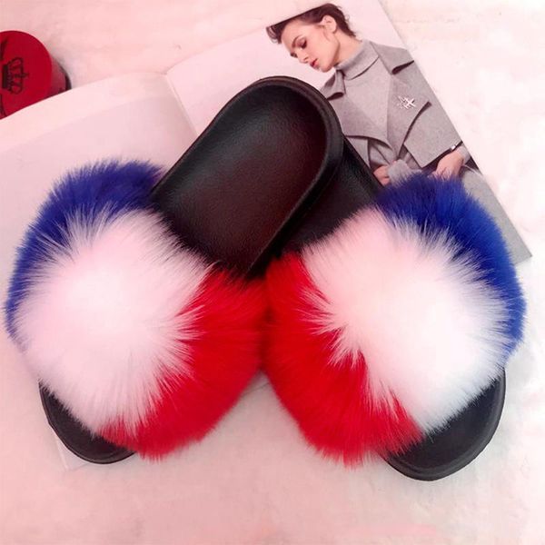 new women fur slippers fashion luxury real fur beach sandal shoes fluffy comfy furry flip flopsmore customed 2020, Blue;gray
new women fur slippers fashion luxury real fur beach sandal shoes fluffy comfy furry flip flopsmore customed 2020, Blue;gray