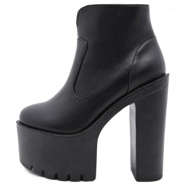 boots fanan women's platform goth black ankle booties with block high heel gothic shoes woman round toe rubber boot winter1
boots fanan women's platform goth black ankle booties with block high heel gothic shoes woman round toe rubber boot winter1