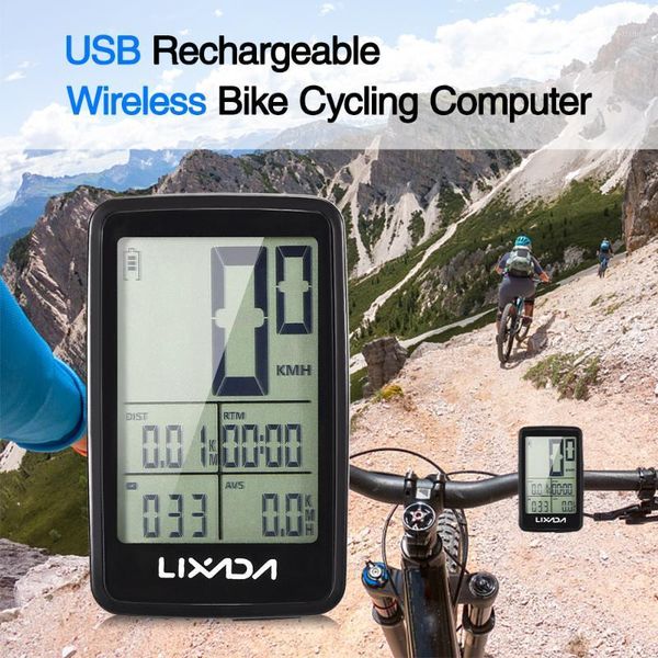 lixada usb rechargeable wireless bike cycling computer bicycle speedometer odometer1
lixada usb rechargeable wireless bike cycling computer bicycle speedometer odometer1