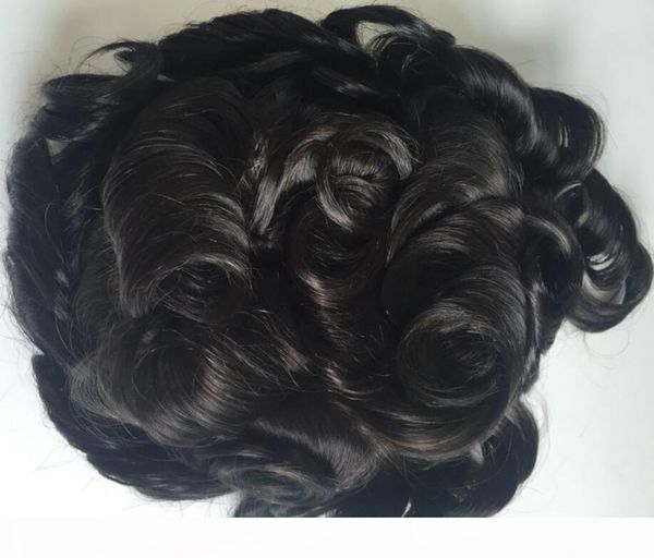 full thin skin men toupee black color 1b# wavy brazilian human hair full pu toupee hair replacement for men ing
full thin skin men toupee black color 1b# wavy brazilian human hair full pu toupee hair replacement for men ing