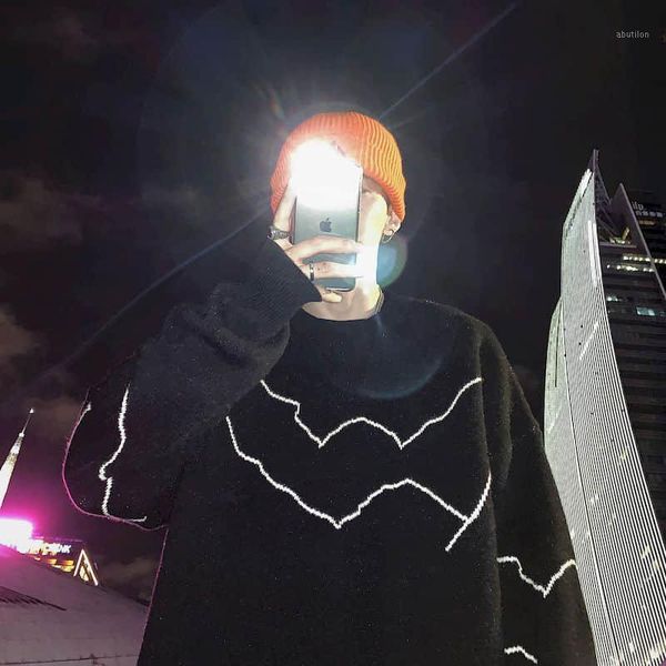 men's sweaters zogaa 2021 sweater men's autumn winter retro dark harajuku boys loose college style casual all-match men clothes1, White;black
men's sweaters zogaa 2021 sweater men's autumn winter retro dark harajuku boys loose college style casual all-match men clothes1, White;black