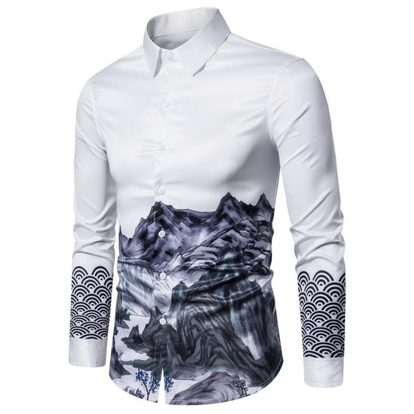 men's casual shirts spring and autumn men shirt long sleeve fashion flower slim fit white black camisa masculina 4xl top
men's casual shirts spring and autumn men shirt long sleeve fashion flower slim fit white black camisa masculina 4xl top