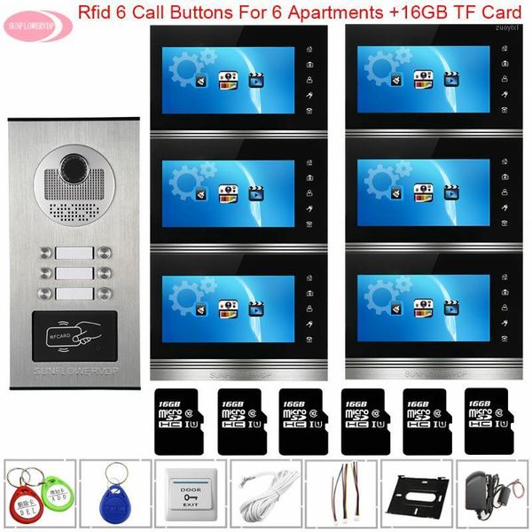 video door phones station for intercom 7'' color with recording+16 gb tf card doorbell monitors home1
video door phones station for intercom 7'' color with recording+16 gb tf card doorbell monitors home1