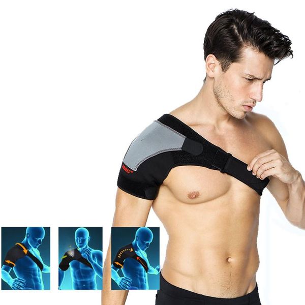 aolikes adjustable breathable gym sports single shoulder support back brace guard strap wrap belt band pads for man/woman, Black;blue
aolikes adjustable breathable gym sports single shoulder support back brace guard strap wrap belt band pads for man/woman, Black;blue