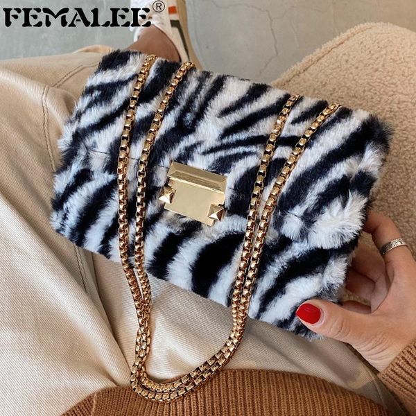 ins plush leopard pattern handbag fashion chain shoulder bag for women luxury buckle lock cow crossbody bag trendy zebra
ins plush leopard pattern handbag fashion chain shoulder bag for women luxury buckle lock cow crossbody bag trendy zebra