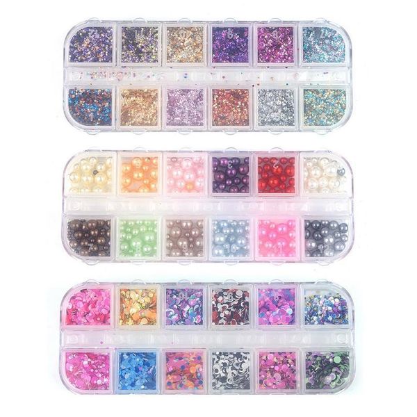 variety set of nail art gold sequins mixed mirror / mermaid / sugar /pearl round scales nail accessories nails decorati qylfhc, Silver;gold
variety set of nail art gold sequins mixed mirror / mermaid / sugar /pearl round scales nail accessories nails decorati qylfhc, Silver;gold