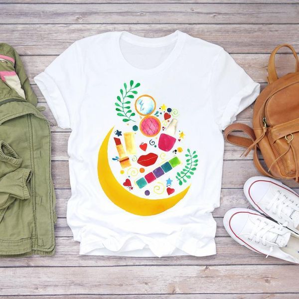 women 2020 summer fingernail make up girl fashion print lady t-shirts t shirt ladies womens graphic female tee t-shirt, White
women 2020 summer fingernail make up girl fashion print lady t-shirts t shirt ladies womens graphic female tee t-shirt, White
