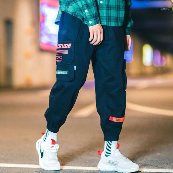 2020 men harem joggers mens cargo pants multi pockets regular fashion casual harajuku streetwear tide male sweatpants1, Black
2020 men harem joggers mens cargo pants multi pockets regular fashion casual harajuku streetwear tide male sweatpants1, Black