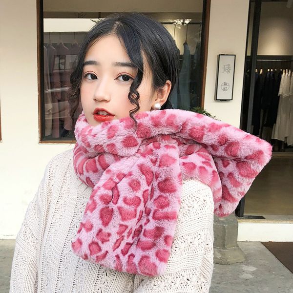 leopard scarf for women's winter korean version, thickened warm imitation rex rabbit fur neck, Blue;gray
leopard scarf for women's winter korean version, thickened warm imitation rex rabbit fur neck, Blue;gray