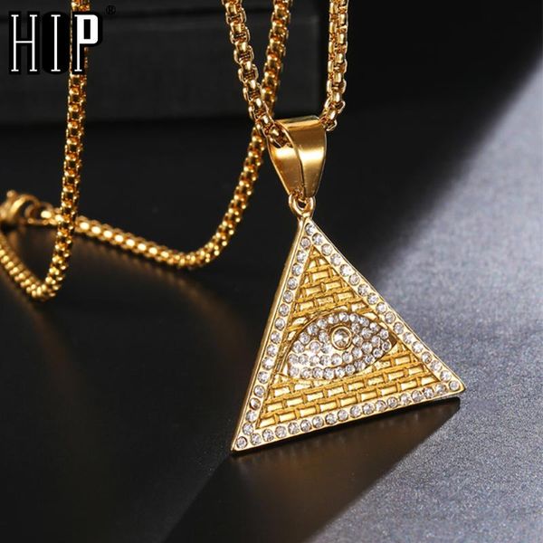 hip hop bling iced out masonic illuminati eye pendants gold color triangle stainless steel pyramid necklaces for men jewelry, Silver
hip hop bling iced out masonic illuminati eye pendants gold color triangle stainless steel pyramid necklaces for men jewelry, Silver