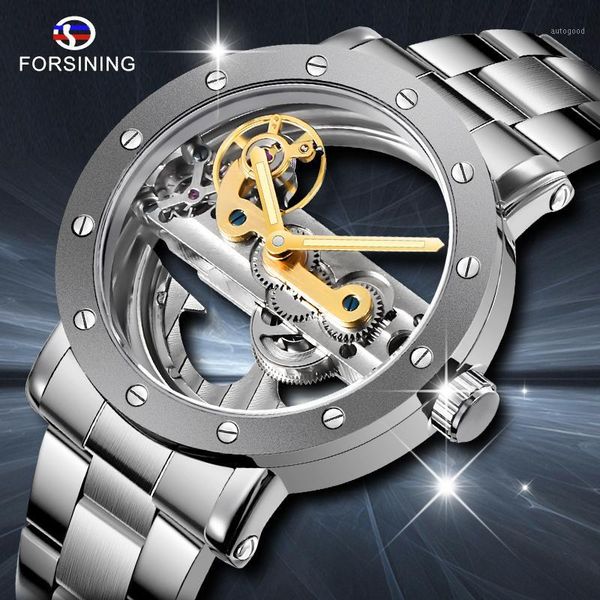 wristwatches men skeleton automatic mechanical watches forsining double side transparent stainless steel fashion luminous clock1, Slivery;brown
wristwatches men skeleton automatic mechanical watches forsining double side transparent stainless steel fashion luminous clock1, Slivery;brown