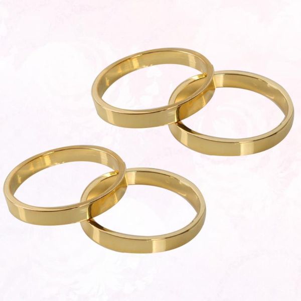 4pcs elegant zinc alloy napkin rings decorative napkin holders for wedding banquet dinner party table decoration (golden)1
4pcs elegant zinc alloy napkin rings decorative napkin holders for wedding banquet dinner party table decoration (golden)1