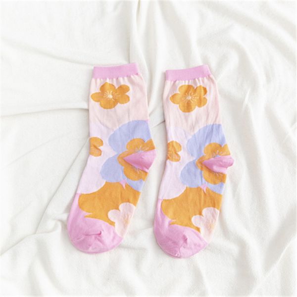 spring and summer new elegant style flower women's tube korean medium medium socks street trend women's socks ooguh, Black
spring and summer new elegant style flower women's tube korean medium medium socks street trend women's socks ooguh, Black