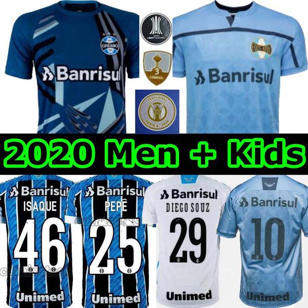 2020 grêmio comemora 117 anos pepê 25 diego souza 29 isaque 46 kannemann luan azevedo home away third soccer jersey camisa de futebol, Black;yellow
2020 grêmio comemora 117 anos pepê 25 diego souza 29 isaque 46 kannemann luan azevedo home away third soccer jersey camisa de futebol, Black;yellow