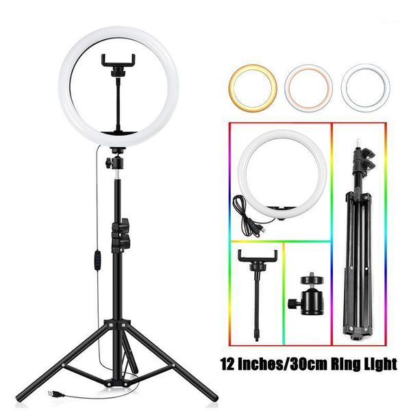 12 inch 30cm led ring light with mini 55cm 110cm tripod phone clip selfie pgraphy lighting for make up youtobe vlog camera1
12 inch 30cm led ring light with mini 55cm 110cm tripod phone clip selfie pgraphy lighting for make up youtobe vlog camera1