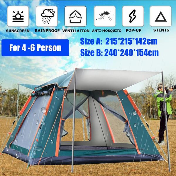 tents and shelters 4-5 person automatic camping tent outdoor ultralarge large family tourist double layer waterproof easy setup hiking
tents and shelters 4-5 person automatic camping tent outdoor ultralarge large family tourist double layer waterproof easy setup hiking