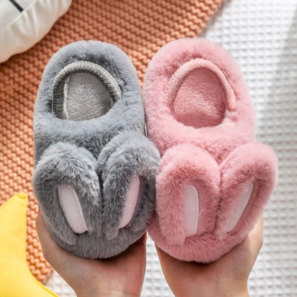 kids fluffy slippers plush bunny cotton shoes children white rabbit home slippers boys girls soft bottom indoor warm shoes 201113, Black;grey
kids fluffy slippers plush bunny cotton shoes children white rabbit home slippers boys girls soft bottom indoor warm shoes 201113, Black;grey