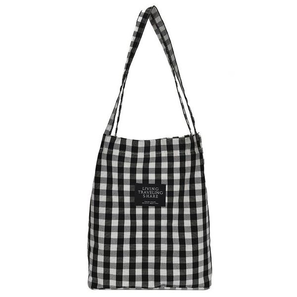 fashion durable women student cotton linen single shoulder bag shopping tote check plaid female flax canvas shopping bags
fashion durable women student cotton linen single shoulder bag shopping tote check plaid female flax canvas shopping bags