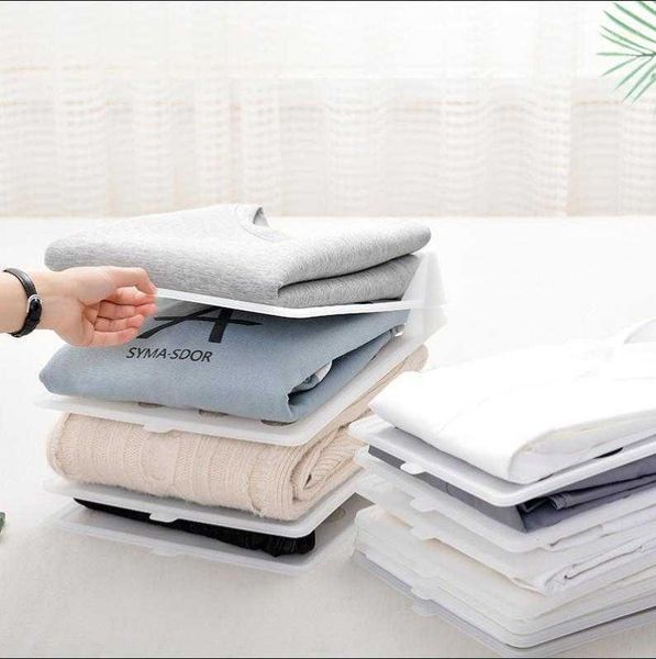 10pcs/set folding cloth storage holders simple clothing wardrobe finishing racks home shirt underwear organizer board artifact1
10pcs/set folding cloth storage holders simple clothing wardrobe finishing racks home shirt underwear organizer board artifact1