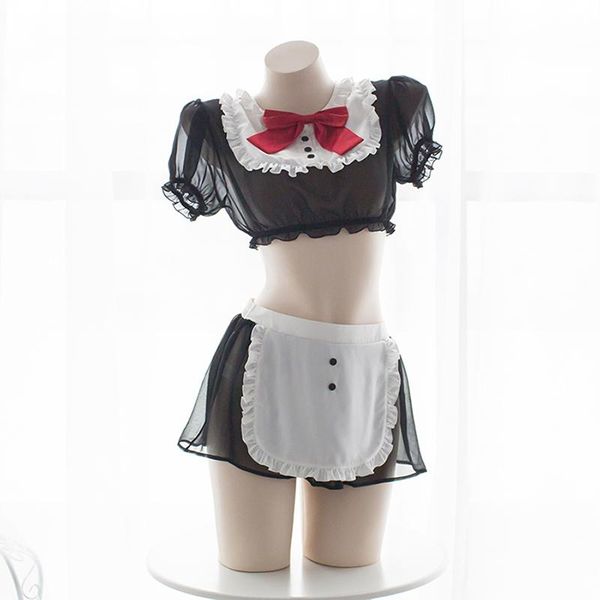 cute anime maid costume lingerie lolita japanese schoolgirl uniform mesh babydoll halloween costumes for women maid dress sexy, Black
cute anime maid costume lingerie lolita japanese schoolgirl uniform mesh babydoll halloween costumes for women maid dress sexy, Black