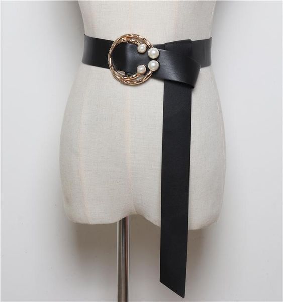 soft pu leather belts for women corset belt wide cummerbund ceinture femme vintage knotted waistbands pearl buckle female cinto, Black;brown
soft pu leather belts for women corset belt wide cummerbund ceinture femme vintage knotted waistbands pearl buckle female cinto, Black;brown