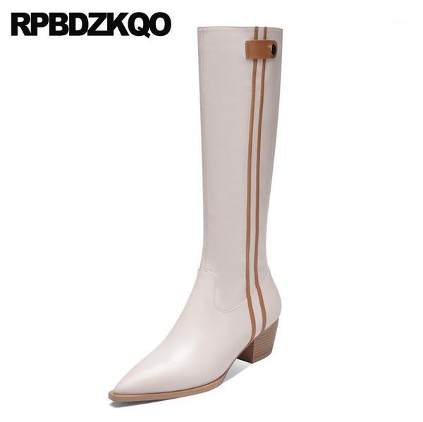 fur comfortable knee high genuine leather handmade black tall long chunky block beige women boots winter 2020 pointed toe shoes1
fur comfortable knee high genuine leather handmade black tall long chunky block beige women boots winter 2020 pointed toe shoes1